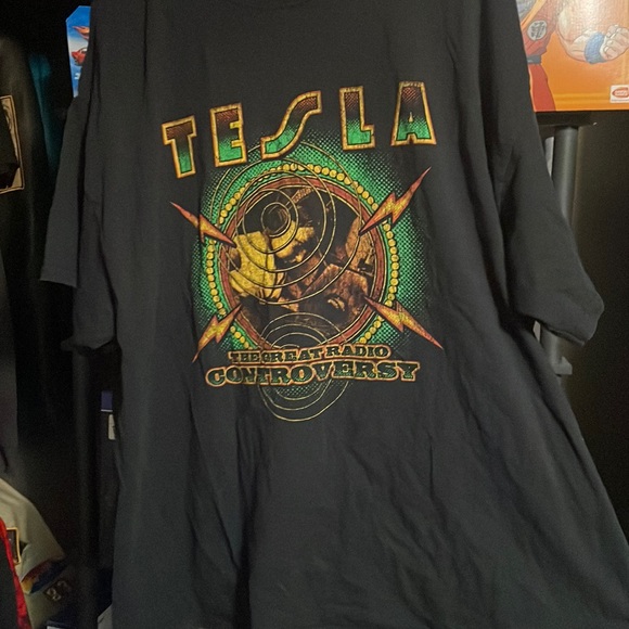 Gildan Other - Tesla band tour 2015 2xl mens shirt